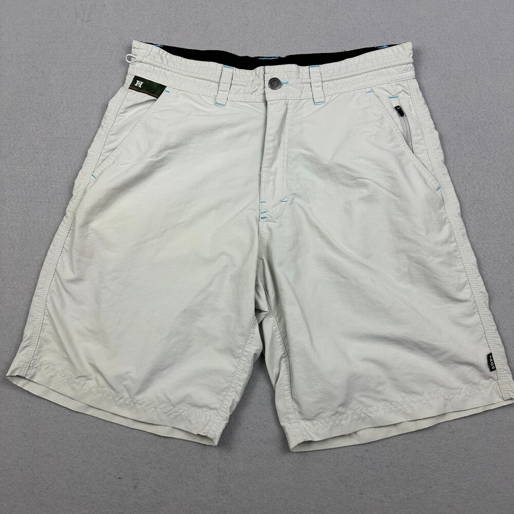 Howler Brothers Shorts Men 33 Beige Horizon Hybrid Board Fishing Shorts
